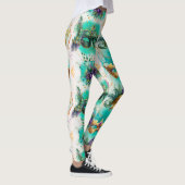 Fun Mardi Gras Maskers Leggings (Rechts)