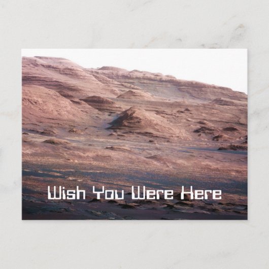 Fun Mars-Briefkaart Briefkaart (Voorkant)