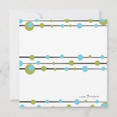 Fun Martini Lines Kaart (Achterkant)