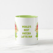 Fun MATCHA Mountains noemen Latte Drinker Mok (Midden)