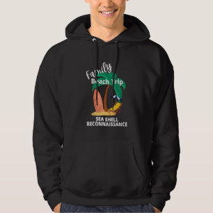 Fun Matching Family Beach Road Trip Zee Shell Reco Hoodie