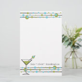 Fun Matini Lines Briefpapier (Staand voorkant)