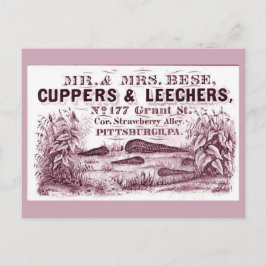 FUN MEDISCHE LEIDERS, KOPERS EN LEECHERS BRIEFKAART