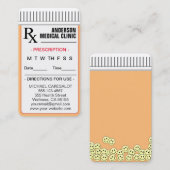 Fun Memorable Prescription Appointcard Visitekaartje (Voorkant / Achterkant)