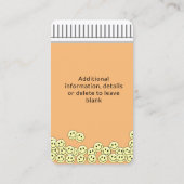 Fun Memorable Prescription Medical Visitekaartje (Achterkant)