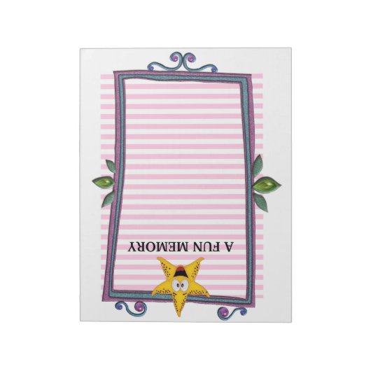 Fun Memories Note Pad Notitieblok (Linkerzijde)