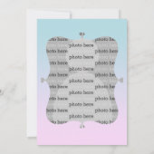 Fun Mermaid Birthday Party Invitation Kaart (Achterkant)