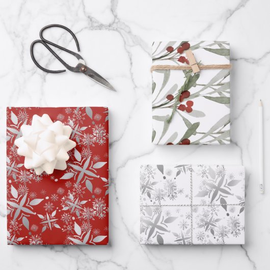 Fun Merry kerst Joy Holiday Inpakpapier Vel (Voorkant)