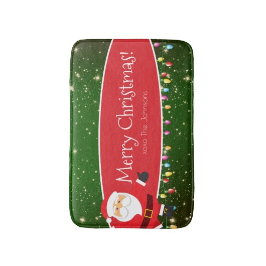 Fun Merry kerstkerstkerstkerstkerstkerstkerstkerst Badmat (Voorkant Verticaal)
