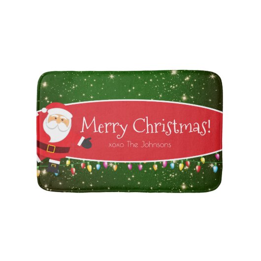 Fun Merry kerstkerstkerstkerstkerstkerstkerstkerst Badmat (Voorkant)