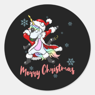 Fun Merry Kerstkerstkerstkerstkerstkerstkerstkerst Ronde Sticker
