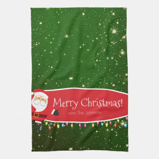 Fun Merry kerstkerstkerstkerstkerstkerstkerstkerst Theedoek (Verticaal)