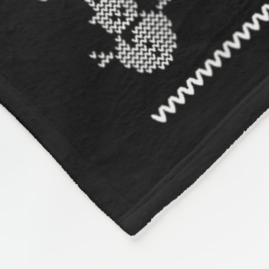 Fun Merry Six Seven 6 7 Meme Design Christmas Humo Fleece Deken (Hoek)