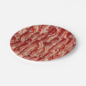 Fun. met Bacon altijd Papieren Bordje (Gekanteld)