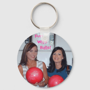 Fun met ballen sleutelhanger