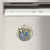 Fun. met Fairies Art, aangepaste koelkast-magneten Magneet (Insitu (Vaatwasser))