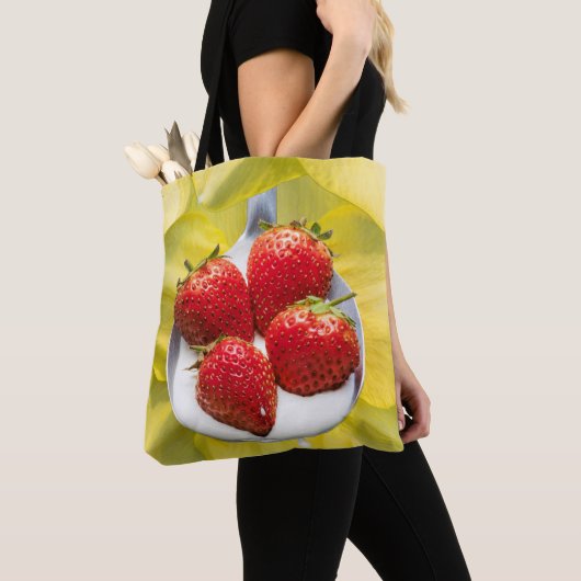 Fun. met geel tote bag (Dichtbij)