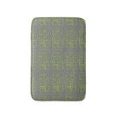 Fun met groen en grijs badmat (Voorkant Verticaal)