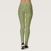 Fun. met groene kalk leggings (Achterkant)