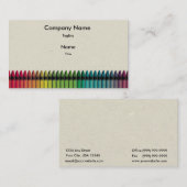 Fun met kleurenVisitekaartje Visitekaartje (Voorkant / Achterkant)