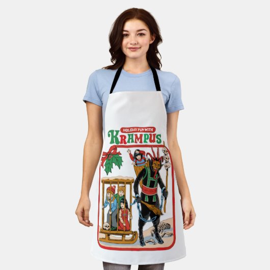 Fun met Krampus Schort (Gedragen)