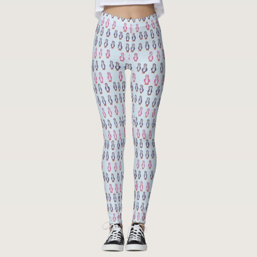 Fun met Penguins-Leggings Leggings (Voorkant)