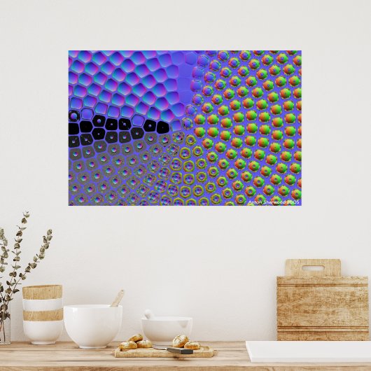 Fun met refractie poster (Keuken)