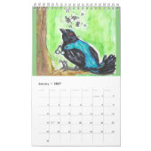 Fun. met vogelkalender kalender (Jan 2027)
