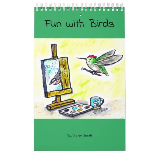 Fun. met vogelkalender kalender (Hoes)