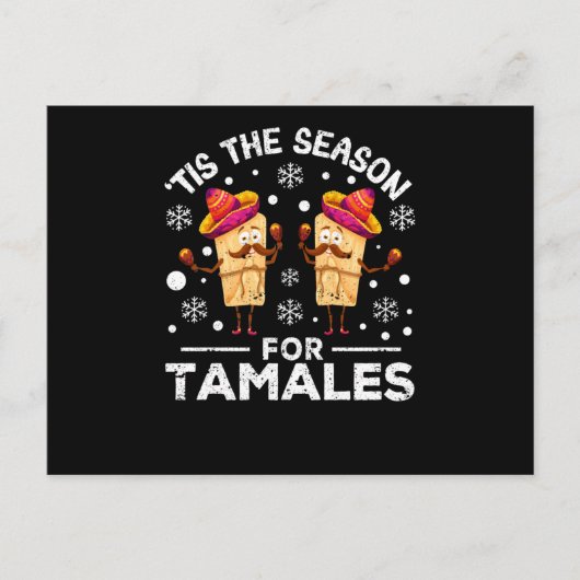 Fun Mexican Christmas Dinner "It's the Briefkaart (Voorkant)