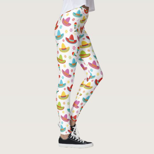 Fun Mexican Fiesta Leggings (Rechts)