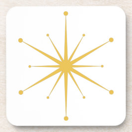 Fun, Mideeuw Modern Retro Starburst Bier Onderzetter