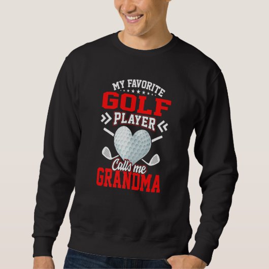 Fun mijn favoriete Golfspeler me oma Trui (Voorkant)
