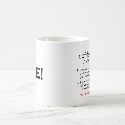 Fun MINE! + Koffiedefinitie Beste maaltijden van d Koffiemok (Center)