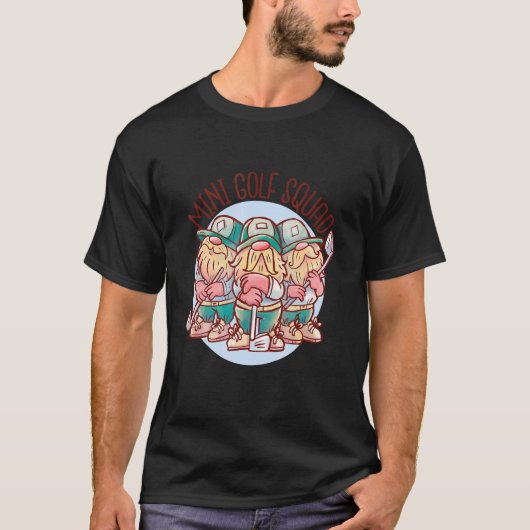 Fun mini Golf met mini Golf Club als mini Golf T-shirt (Voorkant)