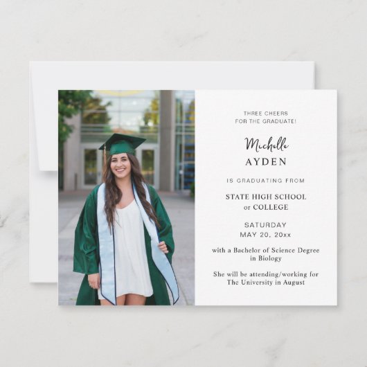 Fun Mod Afstuderen H Instant Two Photo (Achterkant)