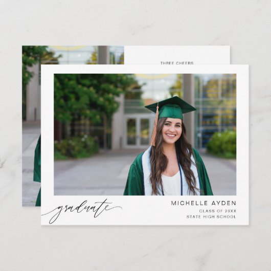 Fun Mod Afstuderen H Instant Two Photo (Voorkant / Achterkant)