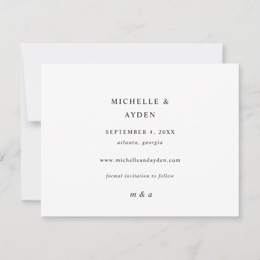 Fun Mod Instant Photo Save the Date (Achterkant)