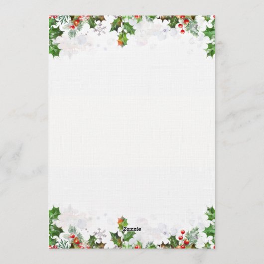 Fun Modern Christmas Sip & Swap Cocktail Party Kaart (Achterkant)