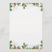 Fun Modern Christmas Sip & Swap Cocktail Party Kaart (Achterkant)