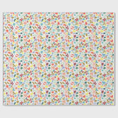 Fun Modern Colorful Pattern Cadeaupapier (Vlak)