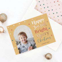 Fun Modern Confetti Happy Joyful Bright Photo Arch