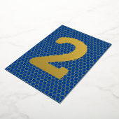 Fun Modern Custom Gold geperste Birthday Folie inv Folie Uitnodiging (Gedraaid)