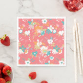 Fun Modern florful kleurig Servet (Insitu)
