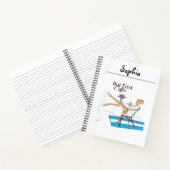 Fun Modern Girly But First Coffee Notitieboek (Binnen)
