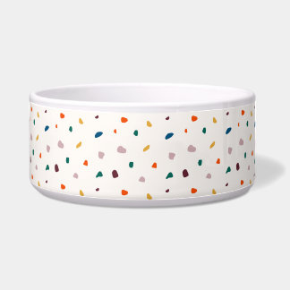 Fun Modern Pet Bowl – Retro stijl Hondenbak Voerbakje
