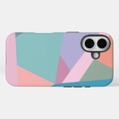 Fun Moderne Abstracte, kleurrijke Geometrische Pas Case-Mate iPhone Case (Achterkant (horizontaal))
