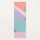 Fun Moderne Abstracte, kleurrijke Geometrische Pas Yogamat (Voorkant)