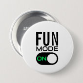 Fun-modus aan. Button personaliseren (Voorkant /achterkant)