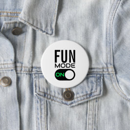 Fun-modus aan. Button personaliseren